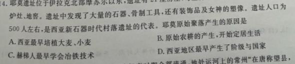 2023普通高等学校招生全国统一考试·冲刺预测卷XJC(六)6政治y