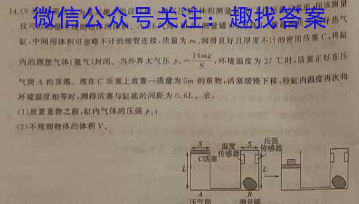 河南省驻马店市2023届九年级下期第一次质检测试题物理.