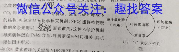 2023年吉林大联考高三年级4月联考生物