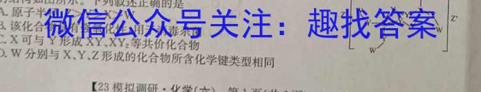 2023年河北省新高考模拟卷（三）化学