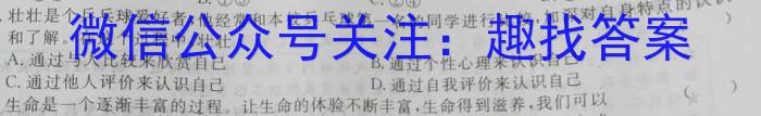 桂柳文化2023届高三桂柳鸿图信息冲刺金卷三四l地理