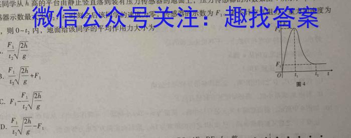 ［吉安一模］江西省吉安市2023届高三年级第一次模拟考试物理.