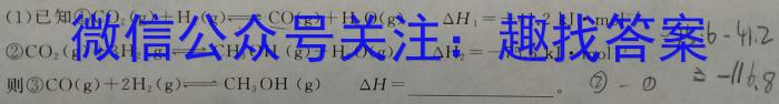 衡水名师卷 2023年辽宁名校联盟·信息卷(一)化学