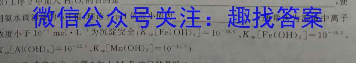 山西省2023届九年级山西中考模拟百校联考试卷（二）化学