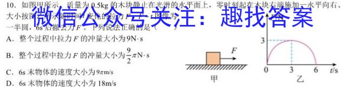 长郡、雅礼、一中、附中联合编审名校卷2023届高三月考试卷八8(全国卷)f物理