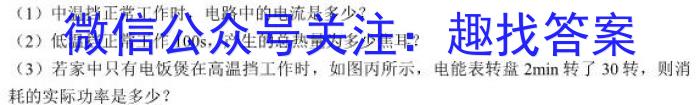 安徽省利辛县2023年九年级4月联考.物理