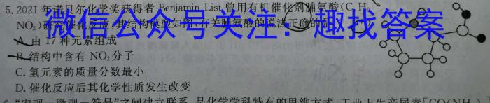 江淮名卷·2023年安徽中考模拟信息卷(八)化学