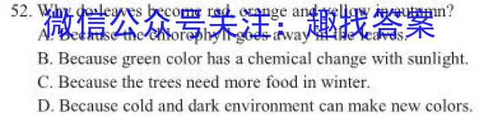 2023年江西省初中学业水平模拟考试(二)2(23-CZ133c)英语