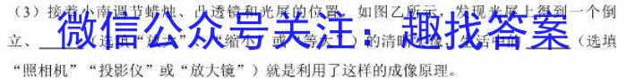 天一大联考广东省高三年级4月联考物理.