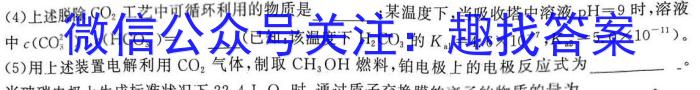 湘教考苑 2023年高考模拟试卷(试题卷三)化学