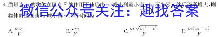 炎德英才大联考湖南师大附中2023届模拟试卷(一)l物理