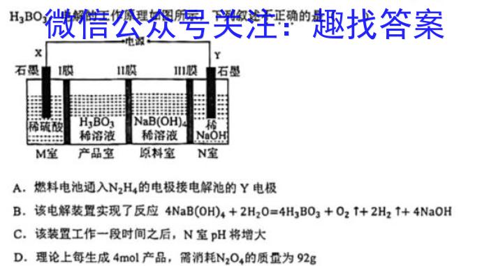 名校联考-山西省2023模拟结业水平考试A卷化学