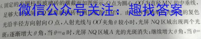 2023年普通高等学校招生全国统一考试 高考仿真冲刺押题卷(四)q物理