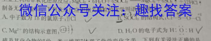 陕西省2023年中考原创诊断试题（二）化学