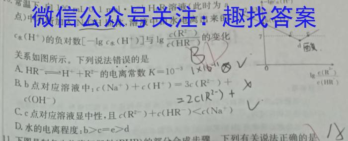 天府名校·四七九 模拟精编 2023届全国高考诊断性模拟卷(十一)化学