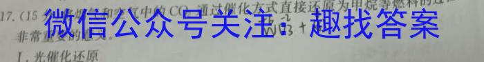 师大名师金卷2023年陕西省初中学业水平考试（二）化学