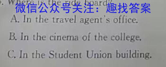 023年河南省初中学业水平暨高级中等学校招生模拟考试（四）英语"