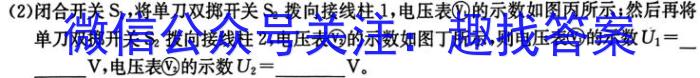 金考卷2023年普通高等学校招生全国统一考试 新高考卷 押题卷(四)l物理