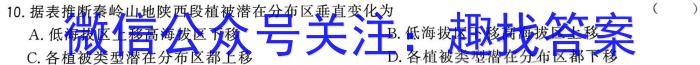 衡中文化2023年衡水新坐标·信息卷(六)地.理