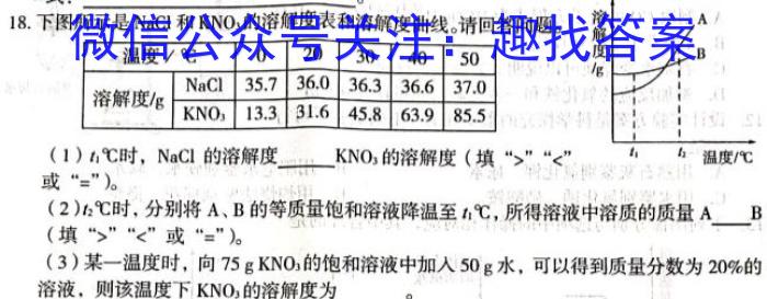 湘豫名校联考 2023年4月高三第二次模拟考试化学