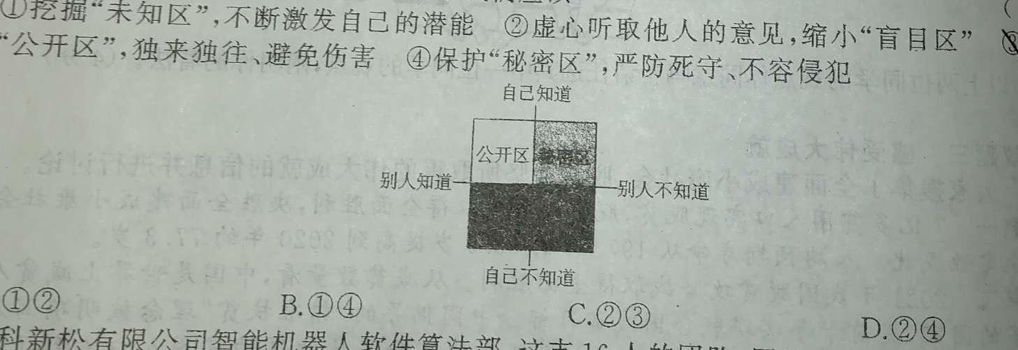 衡中文化2023年衡水新坐标·信息卷(六)政治y