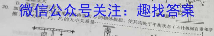 衡水名师卷 2023年辽宁名校联盟·信息卷(一).物理