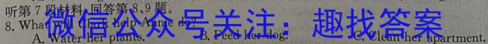 2023年普通高等学校招生统一考试 新S3·临门押题卷(二)英语