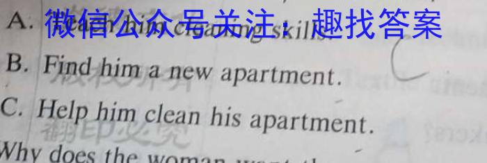 安徽省中考必刷卷·2023年名校内部卷（六）英语