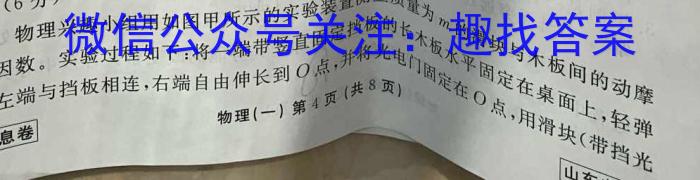 2023届智慧上进·名校学术联盟·高考模拟信息卷押题卷(十一)物理.