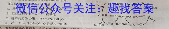 江西省2023届九年级《学业测评》分段训练（六）化学