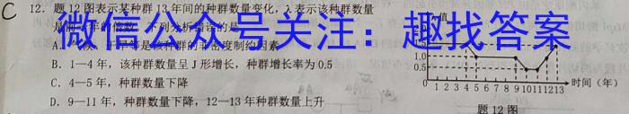 2023年普通高等学校招生全国统一考试 23(新教材)·JJ·YTCT 金卷·押题猜题(八)生物