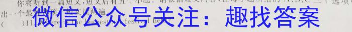 安徽第一卷·2023年安徽中考信息交流试卷（六）英语