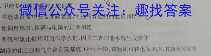 河南省驻马店市2023届九年级下期第一次质检测试题化学