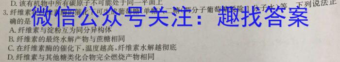 江西省九江市2023年初中学业水平考试复习试卷（一）化学