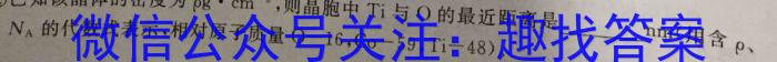 快乐考生 2023届双考信息卷·第七辑 一模精选卷 考向卷(一)化学