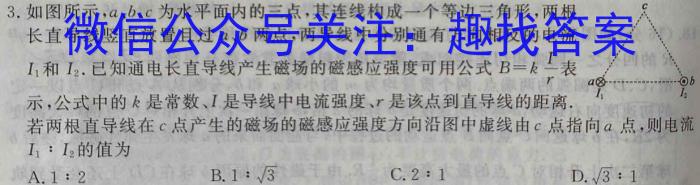 耀正文化(湖南四大名校联合编审)·2023届名校名师模拟卷(八)q物理
