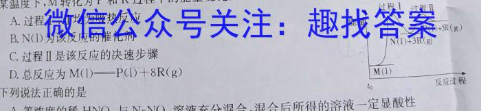 天一大联考 河南省2023年九年级学业水平模拟测评化学