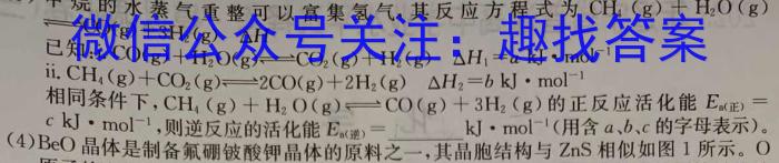 快乐考生 2023届双考信息卷·第七辑 一模精选卷 考向卷(三)化学