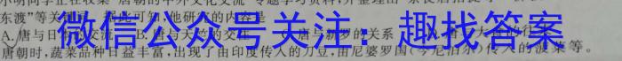 安师联盟 2023年中考权威预测模拟试卷(三)(四)历史