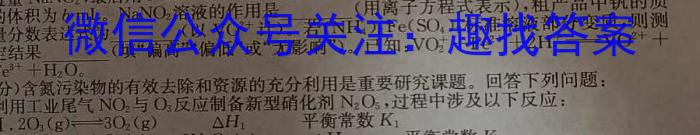 河南省2023年初中中招诊断测试卷化学