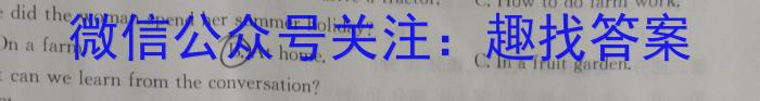 JY锦育2023年安徽省九年级学业水平模拟监测英语