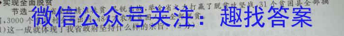 2023年江西省初中学业水平考试模拟卷（四）s地理