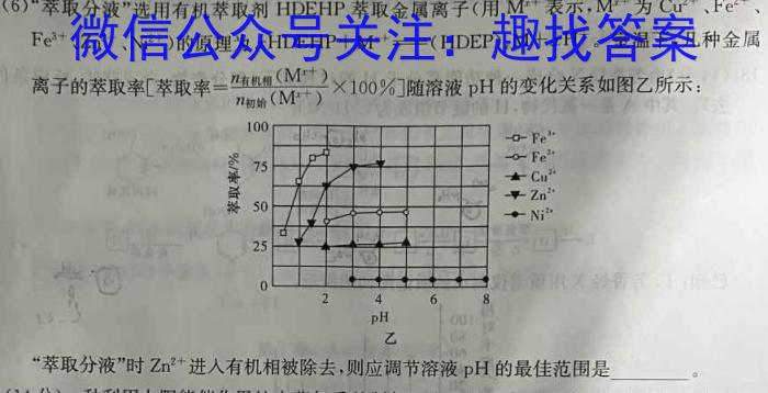 2022-2023学年山西省名校高一期中联合考试（23-414A）化学