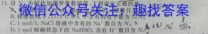 2023年万友中考模拟卷（五）化学