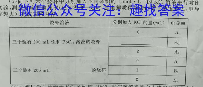 青桐鸣高考冲刺 2023年普通高等学校招生全国统一考试冲刺卷(一)化学