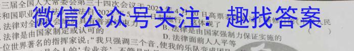 江西省2023年第五次中考模拟考试练习l地理
