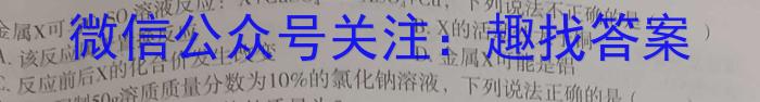 山西省2024年中考考前适应性训练试题化学
