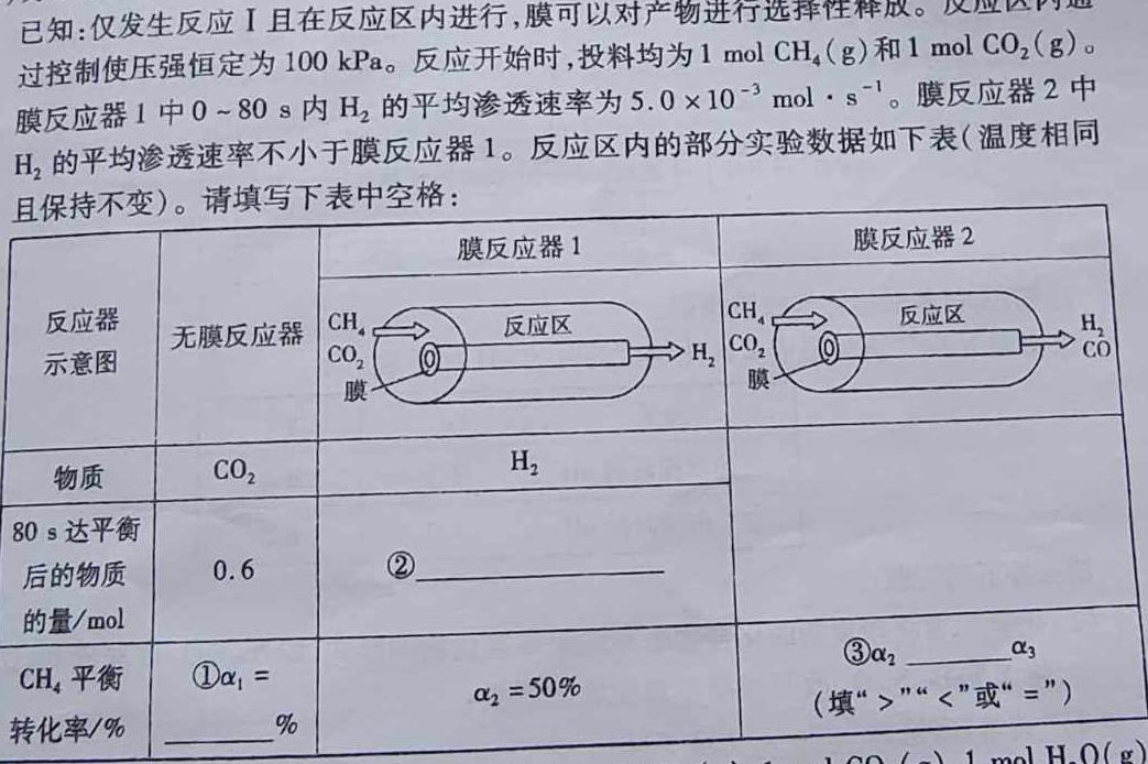 山西省2023年中考总复习预测模拟卷(二)化学
