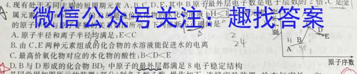 中考必刷卷·2023年安徽中考第一轮复习卷（七）化学