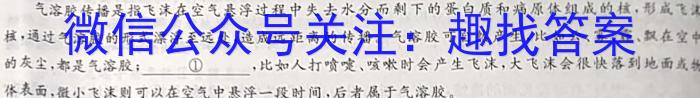 2023年安徽省初中毕业学业考试模拟仿真试卷（四）语文